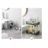 MPM 2 Tiers Storage Rack With Toothbrush Toothpaste Makeup Brush Holder, Storage Organizers, Multifunctional Stand Rack -Storage Basket Shop GUEST d28ff370 0853 49d3 b489 edd8137b7fd0