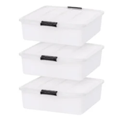 IRIS USA Plastic Under Bed Storage Containers 22 IRIS USA Plastic Under Bed Storage Containers -Storage Basket Shop GUEST d3880a1f 41a0 4a58 a1ea e14dedabcb87