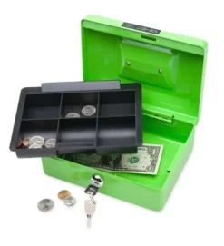Metal Cash Lockbox -Storage Basket Shop GUEST d5d736b1 93cd 4af1 80dc 0b300b9ced03