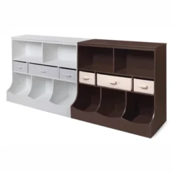 Badger Basket Combo Bin Storage Unit With Three Baskets -Storage Basket Shop GUEST d5f4efe4 a339 419f 85e3 31efbbb3b540