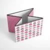 Bacati - Elephants Pink/Gray Storage Box Large -Storage Basket Shop GUEST d75ac859 9e06 4804 9fef faaae33499d4