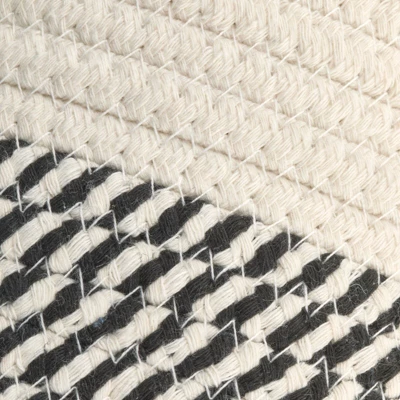 MDesign Woven Cotton Rope Bathroom Basket With Tie Handle, Set Of 2 6 MDesign Woven Cotton Rope Bathroom Basket With Tie Handle, Set Of 2 - Image 4