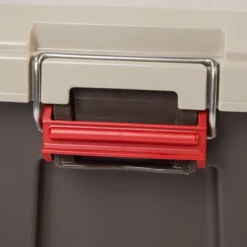 IRIS 82qt Store-It-All Container With Buckles Black/Red -Storage Basket Shop GUEST d93dc7bd 3b9d 4fc0 9f56 79b3742cfd09