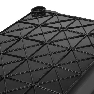 IRIS 87.4qt 4pk Heavy Duty Storage Bins Black 7 IRIS 87.4qt 4pk Heavy Duty Storage Bins Black - Image 5