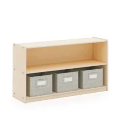 Guidecraft EdQ 2-Shelf Open Storage - 24" -Storage Basket Shop GUEST da5b9284 b133 48b6 8bc6 5ff6d9cc0755