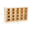 ECR4Kids 20 Cubby Mobile Tray Storage Cabinet, 4x5, Classroom Furniture, Natural -Storage Basket Shop GUEST dc7231e3 9976 4b62 99b4 40cd561f9af5