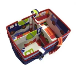 Bacati - Transportation Multicolor Storage Caddy 9 Bacati - Transportation Multicolor Storage Caddy -Storage Basket Shop GUEST dc88d62a 03e0 4150 9222 b6345456ba82