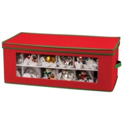 Household Essentials 36 Pocket Ornament Chest Red 15 Household Essentials 36 Pocket Ornament Chest Red -Storage Basket Shop GUEST dcb030c6 e0e3 4ec0 811c d152a31fcedc