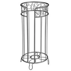 MDesign Decorative Metal Toilet Paper Storage Holder Stand, 3 Rolls -Storage Basket Shop GUEST ddcc84f1 6487 479c b8ae 5957607f1a37