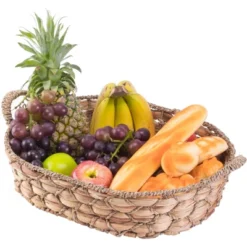 Vintiquewise Seagrass Fruit Bread Basket Tray With Handles 17 Vintiquewise Seagrass Fruit Bread Basket Tray With Handles -Storage Basket Shop GUEST df68453d 9bf4 4f32 baa6 7526545b9c09