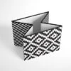 Bacati - Love Black/white Storage Box Large -Storage Basket Shop GUEST df9a4826 400f 4ff7 a237 cb39754907e2