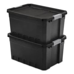 Sterilite Storage System Solution With 19 Gallon Heavy Duty Stackable Storage Box Container Totes With Grey Latching Lid For Home Organization 12 Sterilite Storage System Solution With 19 Gallon Heavy Duty Stackable Storage Box Container Totes With Grey Latching Lid For Home Organization -Storage Basket Shop GUEST e2b42e15 3584 400a aa2c e4744d4c3750