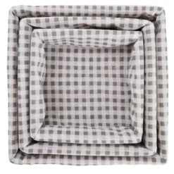 Farmlyn Creek Set Of 3 Rectangular Wicker Baskets For Organizing With Removable Fabric Liners, Rectangular Home Storage Bins For Pantry Items, 3 Sizes -Storage Basket Shop GUEST e4f09db5 e416 4f7f b4ef 5a6214139e2e