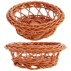 Bright Creations 24 Pack Mini Woven Baskets For Treats And Easter Decor, Brown (3.1 X 1.2 Inches) -Storage Basket Shop GUEST e5f8a46c 1661 4c77 b81e 2861bb56099c