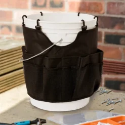 Household Essentials Bucket Caddy Black
