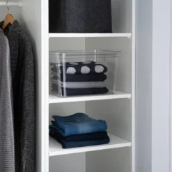 Simplify 14.2" X 10.6" X 8.9" Large Lidded Storage Tote Clear 22 Simplify 14.2" X 10.6" X 8.9" Large Lidded Storage Tote Clear -Storage Basket Shop GUEST eb970f1d a61d 49d1 8ce8 225e10e41b3c