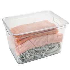 Simplify 14.2" X 10.6" X 8.9" Large Lidded Storage Tote Clear 17 Simplify 14.2" X 10.6" X 8.9" Large Lidded Storage Tote Clear -Storage Basket Shop GUEST ec99d9f0 4522 4622 9248 284b6c805b67