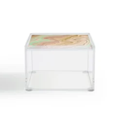 Marta Barragan Camarasa Abstract A Sea Of Dunes I 4" X 4" Acrylic Box - Deny Designs -Storage Basket Shop GUEST ecc55247 5967 4436 9e93 718c9dd6dbe1
