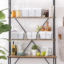 Design Imports Set Of 5 Vintage Gray Chicken Wire Bleached Liner Baskets White -Storage Basket Shop GUEST ecf3b8de 0356 438c bc53 770bdcfe89dd