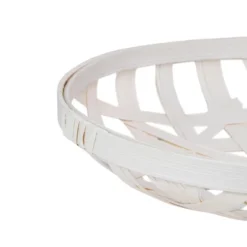 Northlight Set Of 3 Snow White Round Lattice Tobacco Table Top Baskets -Storage Basket Shop GUEST ed927da6 5c31 4a27 8209 0bc150d5a0f5