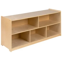 Emma And Oliver Wooden School Classroom Storage Cabinet/Cubby For Commercial Or Home Use -Storage Basket Shop GUEST efc47ae9 6faa 4791 9826 09536e8cd048