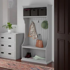 3pc Melanie Woven Fiber 3 Small Basket Set Chocolate - Winsome -Storage Basket Shop GUEST f0dcee85 5153 4df1 b2af 2919470b072f