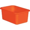 Teacher Created Resources Plastic Storage Bin Small 7.75" X 11.38" X 5" Orange Pack Of 6 -Storage Basket Shop GUEST f3e5ca23 d3a0 48a4 be6c 2f5b2e6a0036