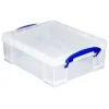Really Useful Box Stackable 8.1L Plastic Storage Container Bin With Snap Lid & Built-In Clip Lock Handles For Home & Office Organization (10 Pack) -Storage Basket Shop GUEST f46dd6a7 72a7 487d a3f5 894831acd817