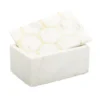 Classic Touch White Marble Decorative Box W/ Gold Hexagon Design On Cover -Storage Basket Shop GUEST f65f74d0 2f1b 46ca 9b7b 4dfa2627af66