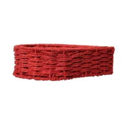 Household Essentials Set Of 3 Nesting Heart Baskets Paper Rope Red -Storage Basket Shop GUEST f88156cb 4480 40ee ac36 f58d9786bcc5