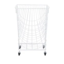 French Country Iron Storage Cart White - Olivia & May -Storage Basket Shop GUEST f8ca8008 9468 42c7 8811 f7797bb179ff