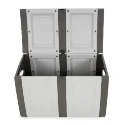 Homeplast Regular 52.83 Gallon Capacity Indoor Outdoor Heavy Duty Deck Box Storage Trunk For Pillows, Patio Cushions, & Firewood, Gray/Anthracite 9 Homeplast Regular 52.83 Gallon Capacity Indoor Outdoor Heavy Duty Deck Box Storage Trunk For Pillows, Patio Cushions, & Firewood, Gray/Anthracite -Storage Basket Shop GUEST f96662a9 da6a 41be 980d b199128d9d27