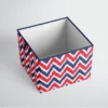Bacati - MixNMatch Zigzag Blue/Red Storage Large Box 1 Bacati - MixNMatch Zigzag Blue/Red Storage Large Box -Storage Basket Shop GUEST fb57de8d 2e4e 47bb 822b a6caad91ef5e
