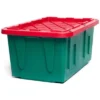 HOMZ Durabilt 27 Gallon Heavy Duty Storage Tote With Lid -Storage Basket Shop GUEST fbe86f7f eb04 4fed 9beb 1b48866f0902