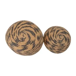 Set Of 2 Braid Woven Baskets Black & Natural Rope By Foreside Home & Garden 10 Set Of 2 Braid Woven Baskets Black & Natural Rope By Foreside Home & Garden -Storage Basket Shop GUEST fd262c0a a468 41eb a90d 0ed2755c7856