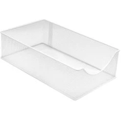 Sorbus 2 Tier Organizer Baskets With Mesh Sliding Drawers White 8 Sorbus 2 Tier Organizer Baskets With Mesh Sliding Drawers White -Storage Basket Shop GUEST ff6b3106 ef45 45cc 9562 b7bb2030e99a